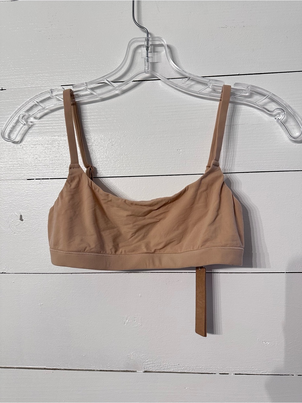 SKIMS Scoop Neck Bralette in Nude Tan